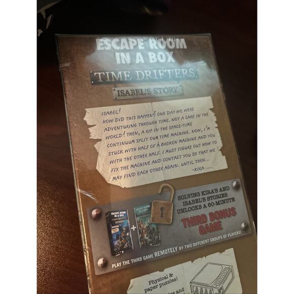 Isabel’s Story Time Drifters Puzzle Box Escape Room in A Box Game New Mattel - Picture 6 of 6